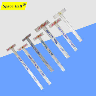 Plastic Transparent T-shaped Ruler Yu-ball T-shaped Engineering Drawing Special Instrument Architectural Painting Ruler