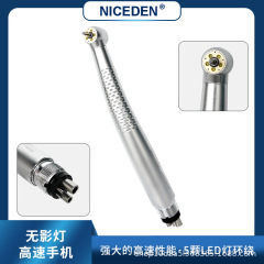 歯科口腔無影灯高速携帯電話LEDランプ付きタービン風景歯ドリル携帯電話歯口腔機器