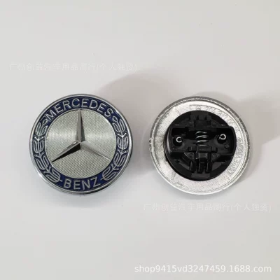 CLA, CLS, flat front hood — Car logo