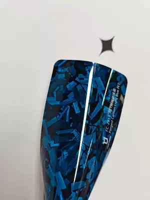 Color Changing Film Bright Flower | Auto Color Change Film - pet-bright-flower-carbon-light-blue-152-17m