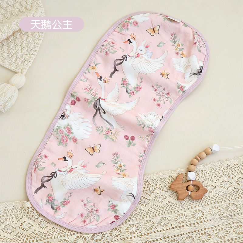 Born Baby Bib For Spitting Out Milk,Anti-spilling Cotton Gauze,Shoulder Pads Forborn Babies,Waterproof Bib