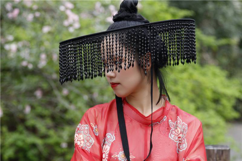 帷帽和幕篱区别图片,幂篱图片,古代亭子纱帘_大山谷图库