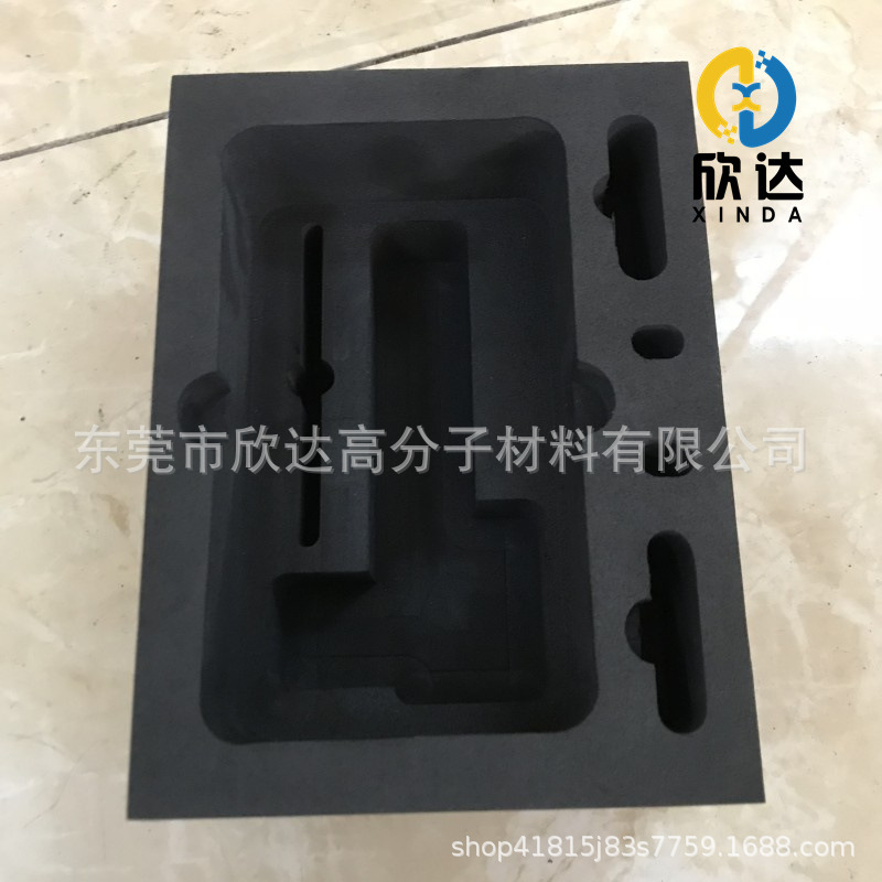 工具箱凹槽包装减震海绵海绵柱子线切割eva凹槽EVA半圆柱雕槽