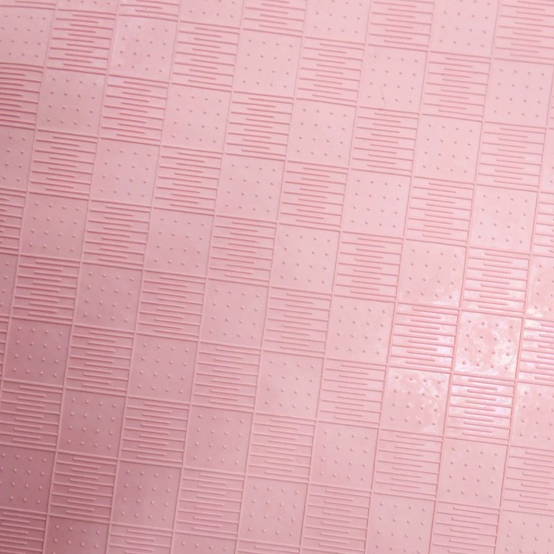 Alfombra de piso de goma antideslizante de baño directo de fábrica estilo moderno minimalista geométrico cuadrado estera de la puerta del hogar