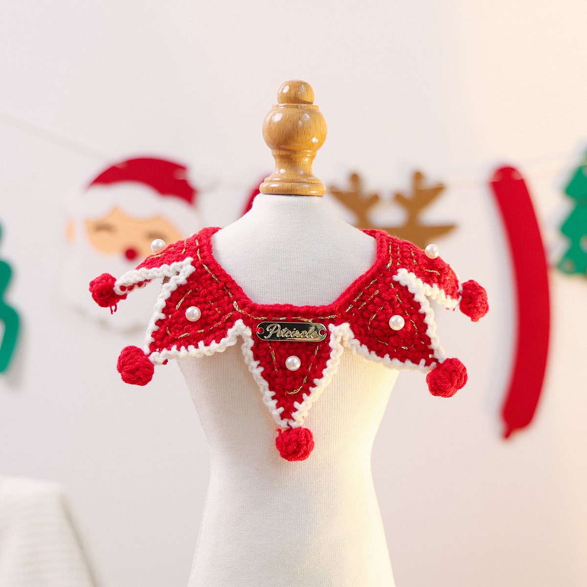 クリスマス25新商品 ペット用首輪 犬用よだれかけ 首輪 猫用スカーフ ネックウォーマー アクセサリー コレクション