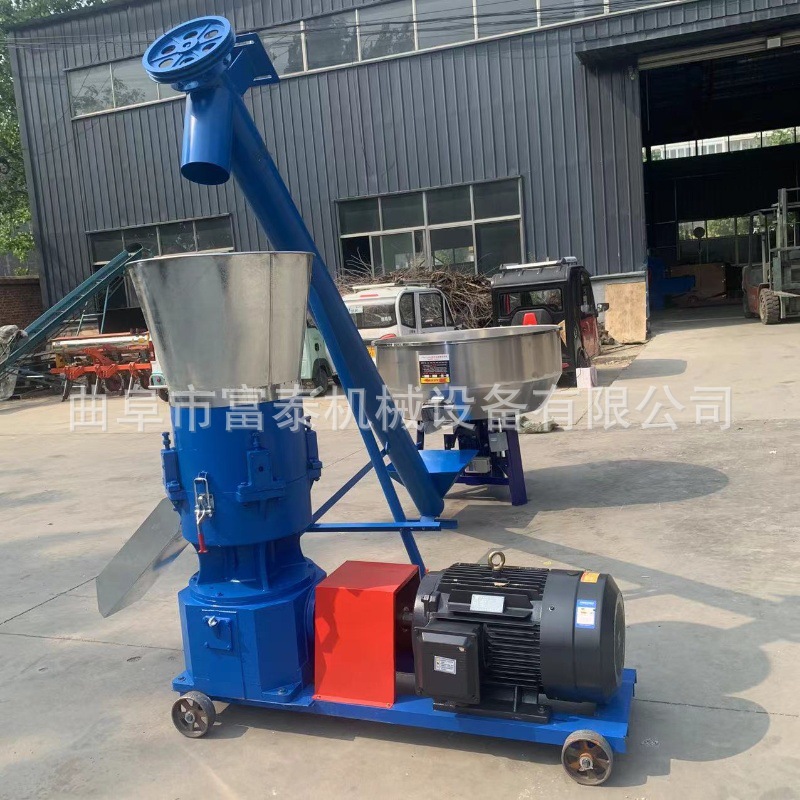 罗非鱼饲料颗粒机 干湿两用饲料制粒机 养殖鸡鸭鹅猪兔羊饲料机