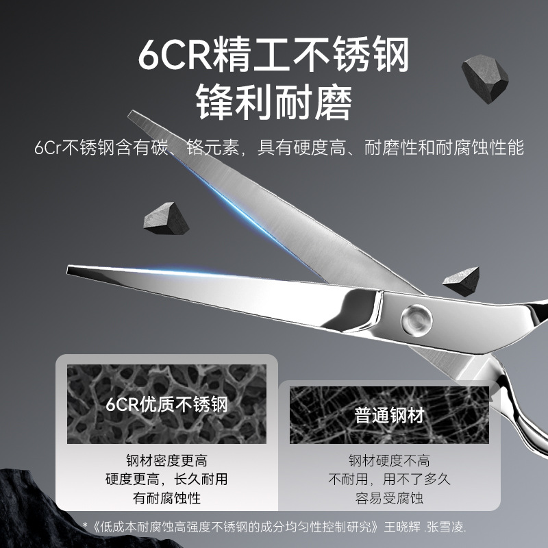 Acero inoxidable 6cr tijeras de belleza para mascotas 7 pulgadas para perros afeitar herramientas de pelo para gatos profesionales