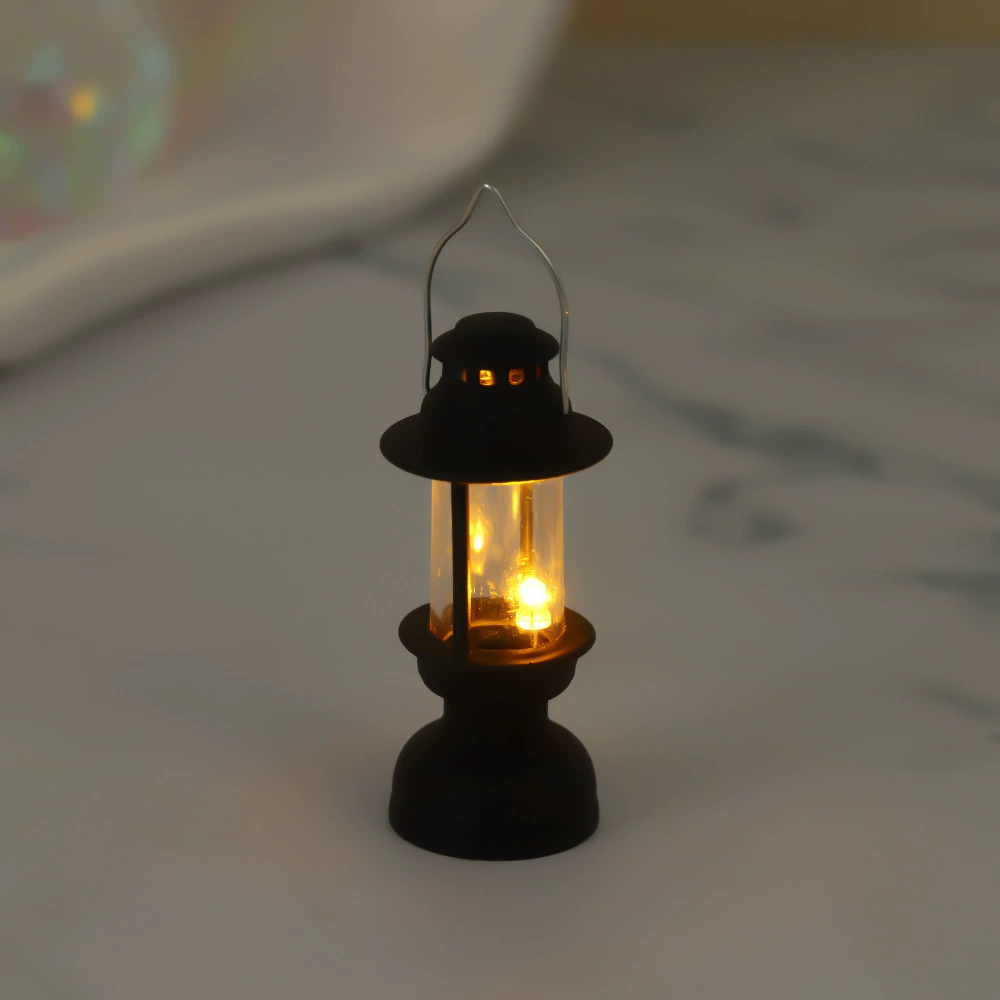 Retro small LED pony, electronic candle, night light, decorations, lights