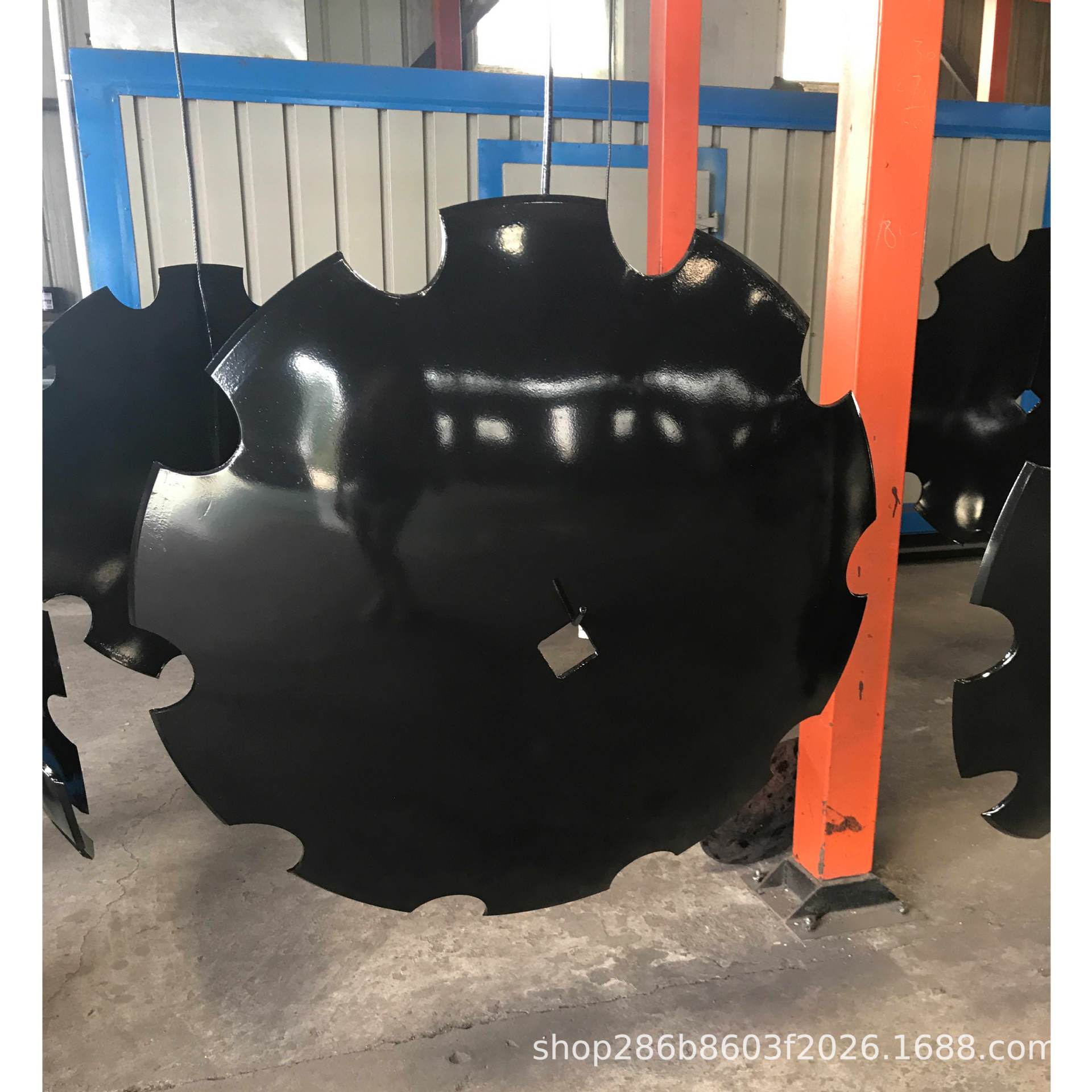 机械配件65锰钢犁片 560mm中型耙片异形耙片犁片缺口犁片