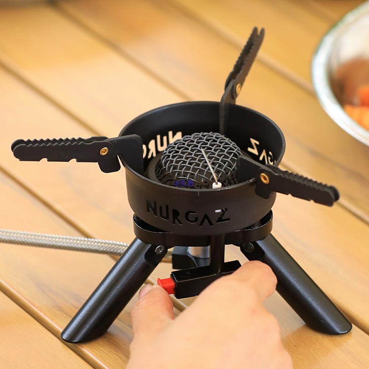 户外燃气炉迷你卡式炉具野炊用品便携防风露营炉子炊具煤气油炉头