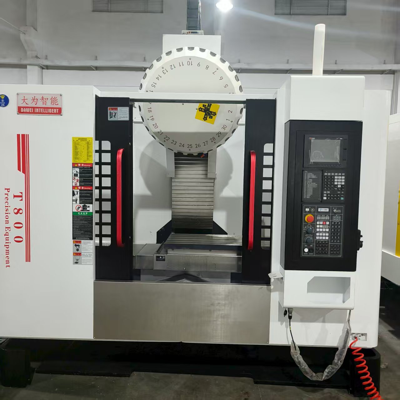 CNC机床，钻攻机800，三菱M80系统，刀库30把刀