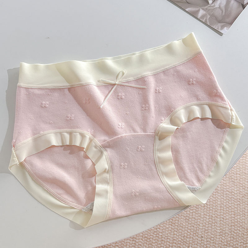 柔らかい新疆綿 ~ 女子綿綿綿綿パンツ女子a類綿中腰抗菌綿股レディースパンツ