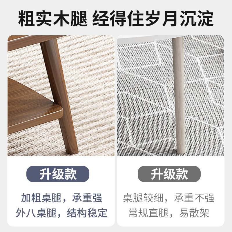 Mesa de té sala de estar casa pequeño apartamento sofá mesa de té chino madera maciza SALA DE ALQUILER creativo simple mesa plegable