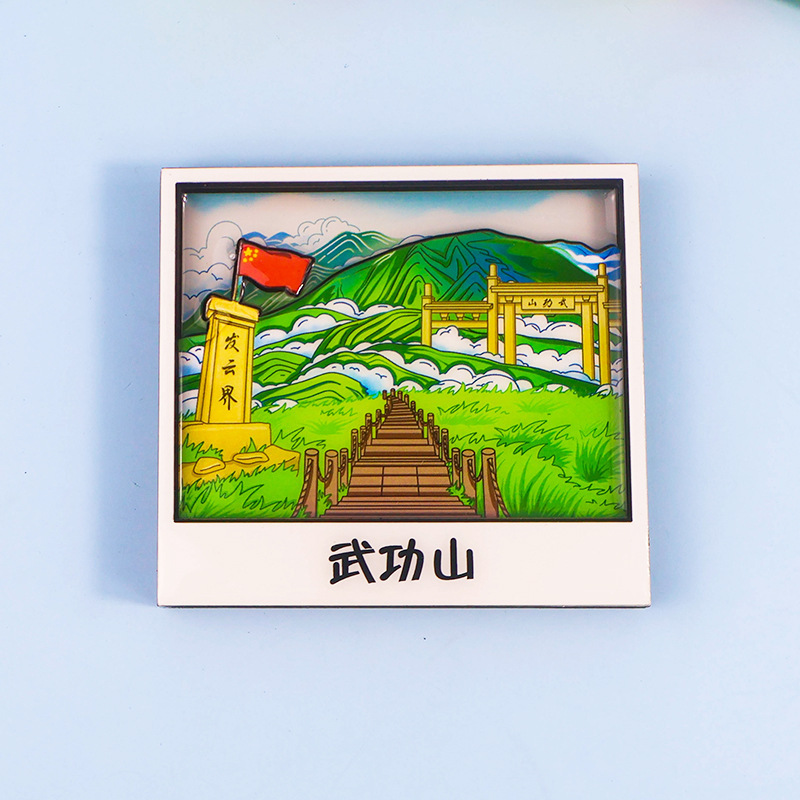 中国都市人気観光名所木製冷蔵庫マグネットカスタマイズされた文化的で創造的な北京パンダ diy マグネット強力な吸引|undefined