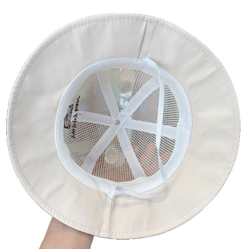 Sombrero de bebé para bebé, sombrero de pescador fino de verano, sombrero de protección solar transpirable de malla, sombrero para el sol para niños, gorro de visera, marea