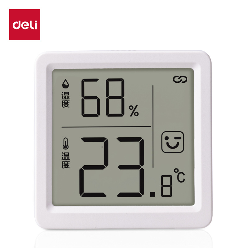 Delik LE521 temperatura y humedad de oficina interior electrónica doméstica pantalla digital pared infantía temperatura seca image 8