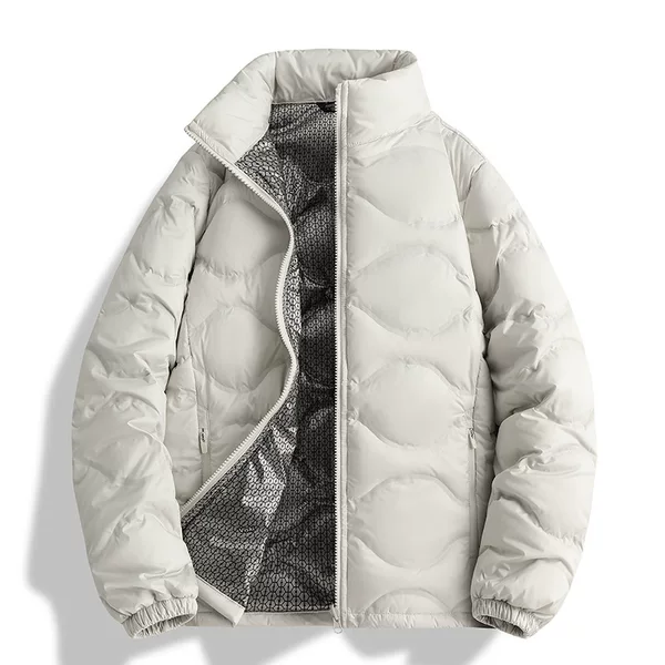 2025 New Outdoor down Jacket for Men, Winter 90% White Duck Down, Stand Collar, Thickened Graphene Warm Jacket for Women