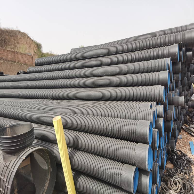 联塑 DN300 SN8 双壁pe波纹管 具有柔韧性 雨污水下水管