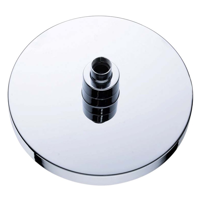 Cross-border dedicado de 8 pulgadas de color cambiante ABS redondo LED spray superior colorido/sensible a la temperatura de tres colores cabezal de ducha 8030-C2