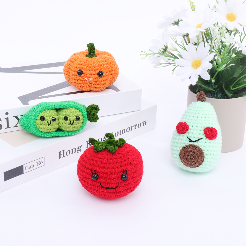 Knitted Vegetable Toy 10