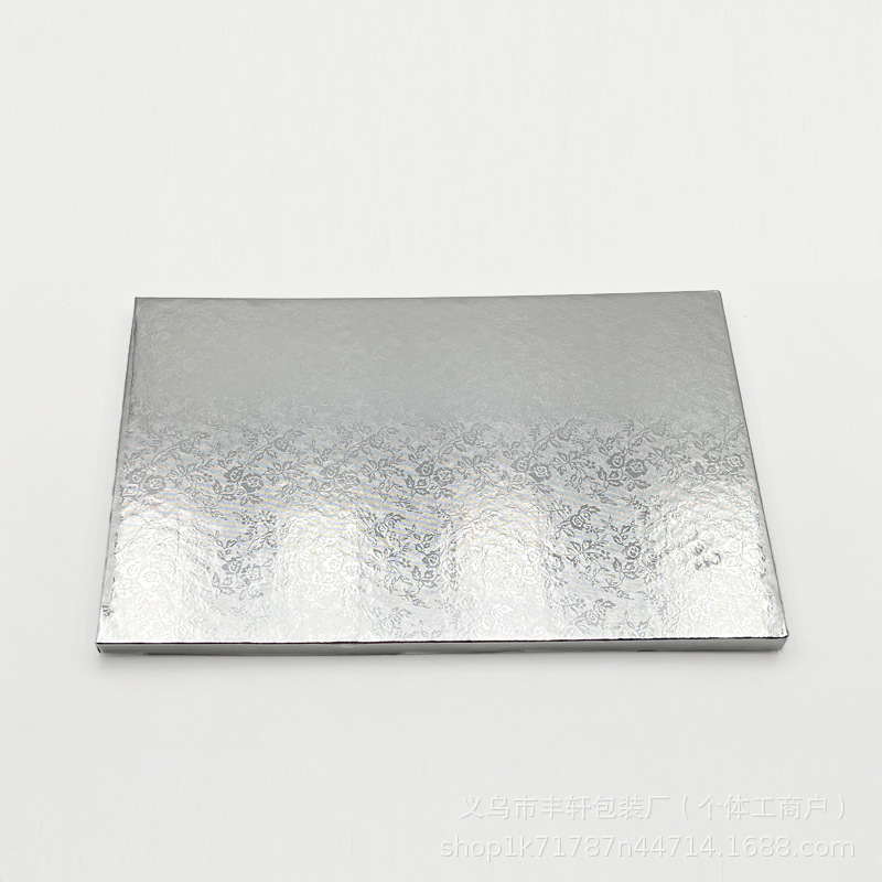 Tablero de pastel de cumpleaños comercio exterior transfronterizo tambores de pastel base de pastel corrugado 12mm almohadilla de papel de panal