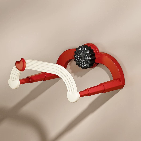 Red [1 pack] [Suction cup style, retractable]