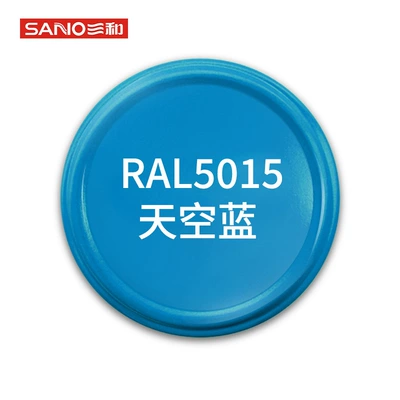 Avtomobil boyası — Anti-Rust Paint, Black and White - s5015sky-blue350mlspray-paint