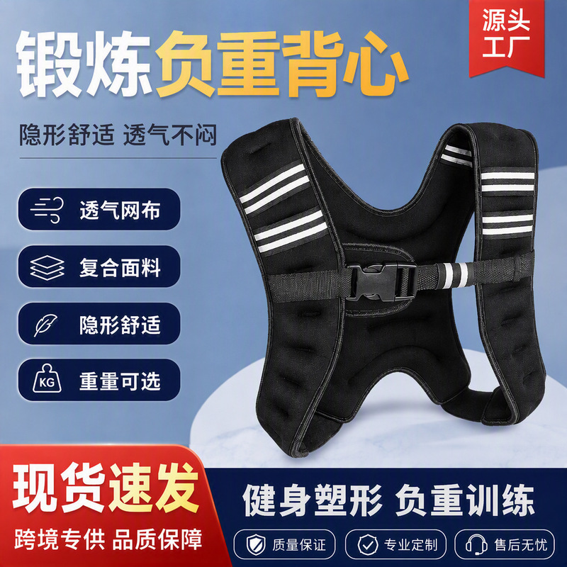 Weight-Bearing Vest for Men and Women, Outdoor Running, Fitness and Physical Training, Multi-Functional Adjustable Weight-Bearing Vest, Customizable Weight-Bearing Vest for Men and Women, Outdoor Running, Fitness and Physical Training, Multi-Functional Adjustable Weight-Bearing Vest, Customizable