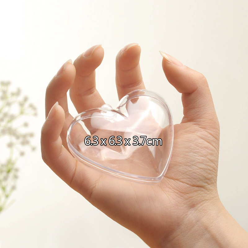 Christmas decoration ball acrylic plastic transparent ball shopping mall window decoration hanging ball hollow transparent Christmas ball