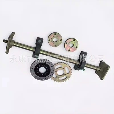 Motorcycle frame Modified Box Kart Accessories 60/80cm - 60cm-complete-set-with-4-holes-110mm-hole-spacing-flange