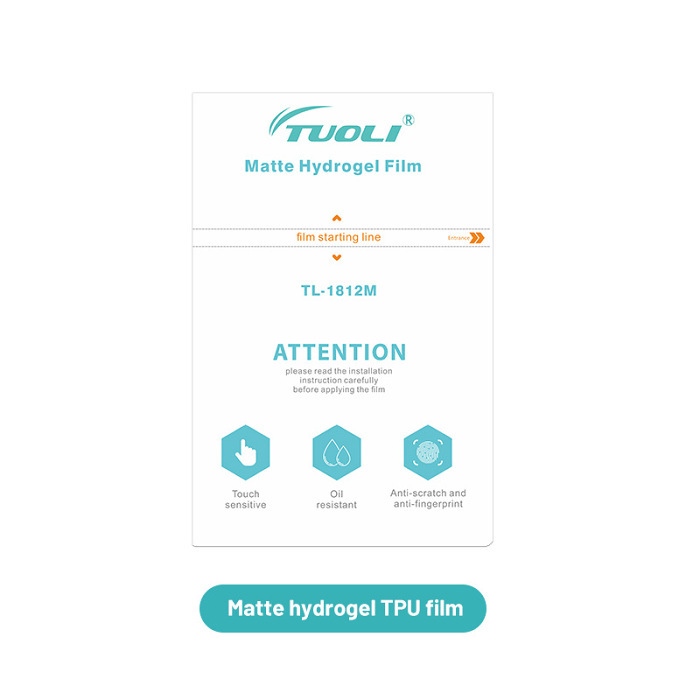La nueva máquina inteligente de corte de película TL - V2 de 13 pulgadas y 16 pulgadas de tuoli corta la película del cuaderno de la tableta del teléfono móvil de datos en la nube.