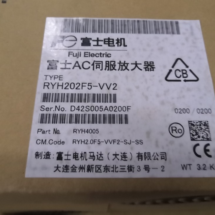 原装全新富士伺服驱动器 RYH202F5-VV2  RYH182F5-VV2 价格  商议