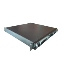 1U标准机箱专业音频功放1000W*4声道D类功率放大器带舞台级音效