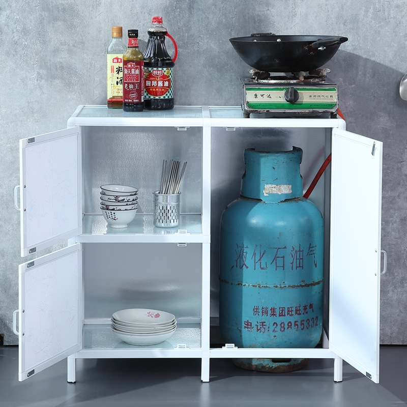 gabinete de cocina para almacenar tanques de gas, gabinete especial para cilindros de gas licuado, gabinete de cuenco, gabinete de cocina multifuncional, gabinete pequeño engrosado