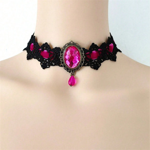 �W������ʽ�ٽz�i��i���Ůchoker���s�机�ɫ�������Ȧ�i��