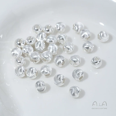 Zərgərlik ara hissələri Cat's Eye Faceted Brushed - z451-5-flash-cat-eye-beads-6mm-10-pieces