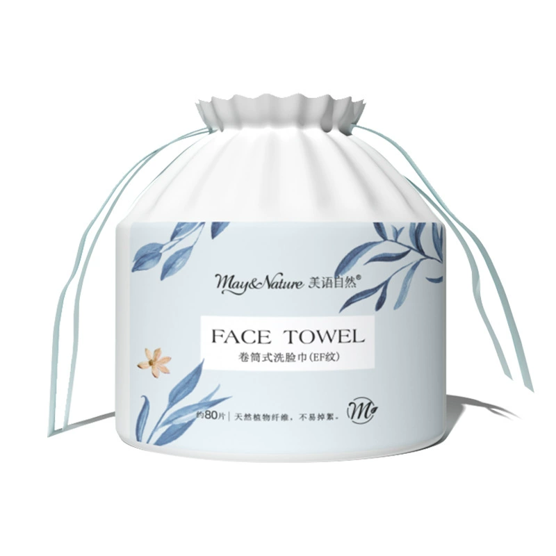 Disposable Cotton Face Towels, Soft Non-Woven Wet Wipes, Multiple Sizes and Counts