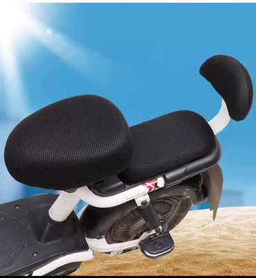[Newbie Three-Piece Set Available for 0.77 with Free Shipping] Electric Bike Seat Cover, Bicycle Cover, Sun Protection and Waterproof Seat Cover (Electric car cushion) - front-seat-cover-rear-seat-cover-backrest-cover