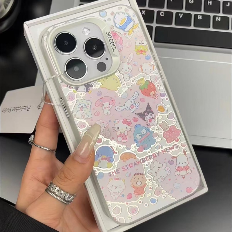 Sanrio Collection Suitable for iPhone 17 Phone Case Apple 16 Plus Girly 15 Cute 14 Adorable 13 Pro