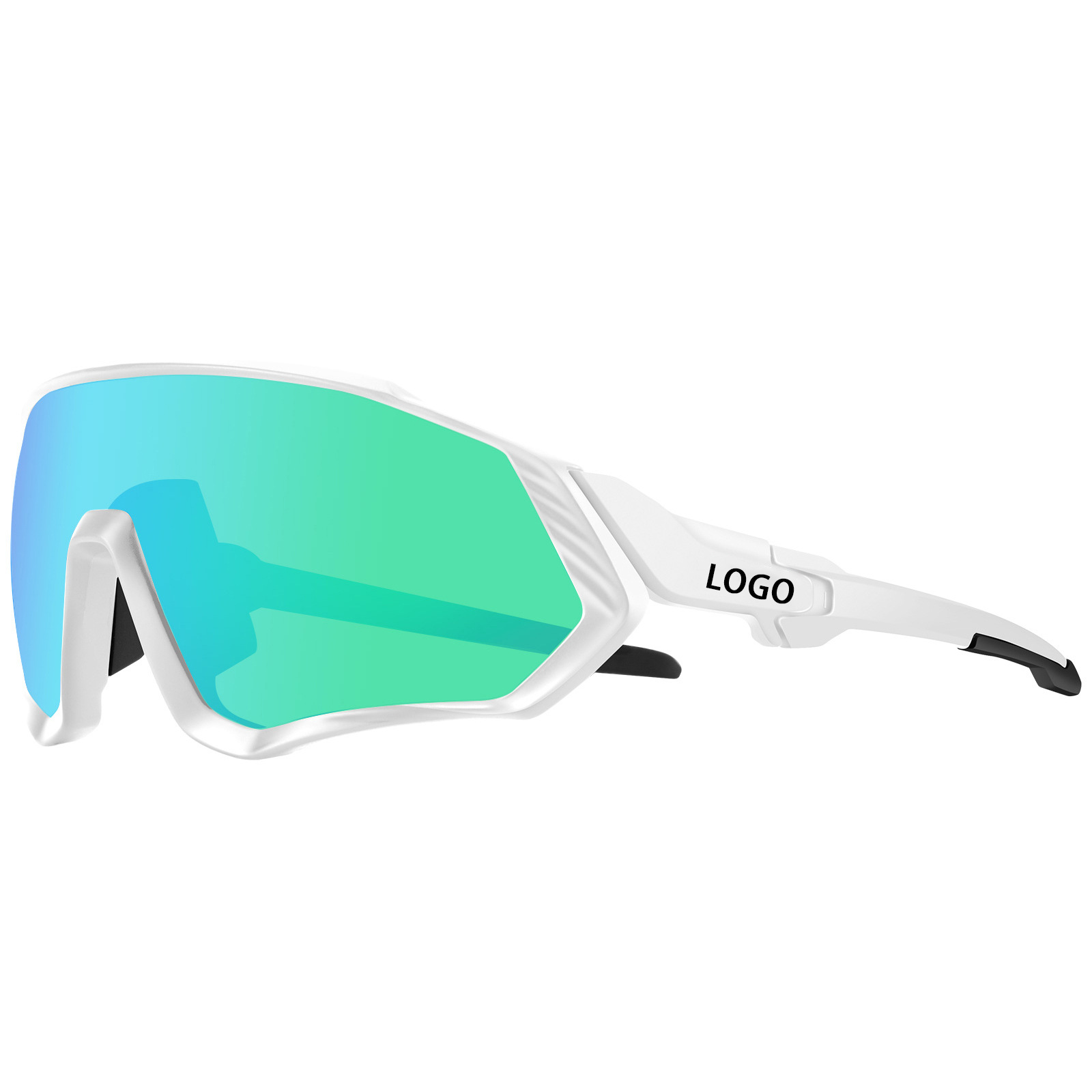 Gafas de Ciclismo Deportivas Personalizadas de TR90, Polarizado, Personalizable, para Ciclismo y Deportes al Aire Libre