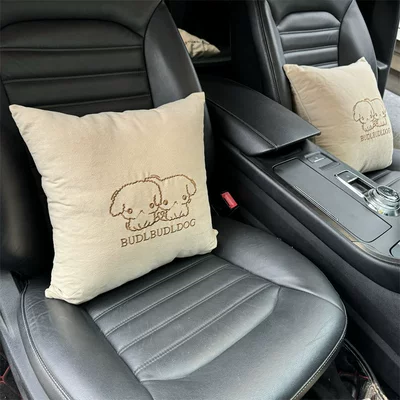Car Pillow, Lumbar Support, Four-Piece Waist support - a-pair-of-lamb-pillows