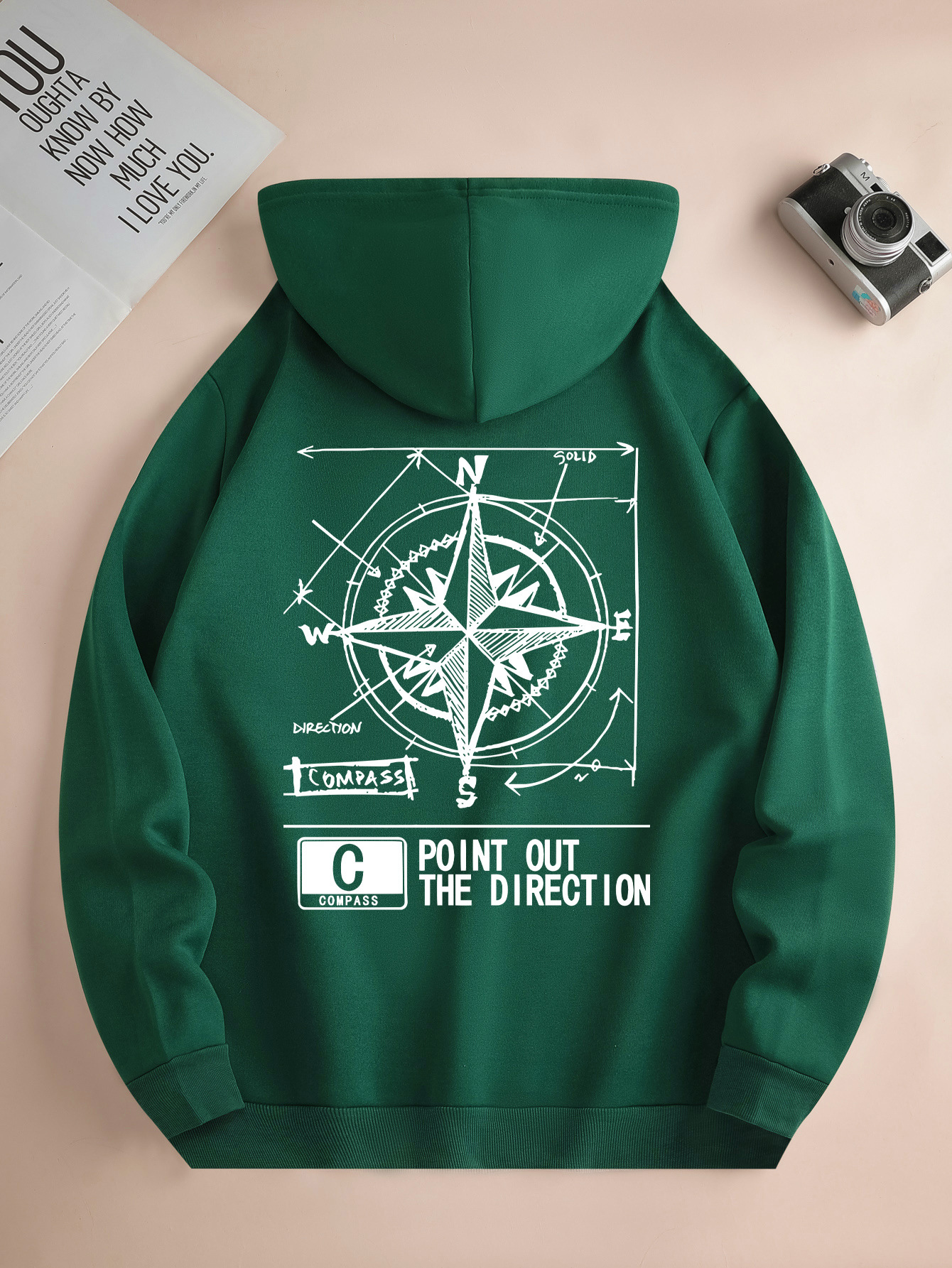 Men's new fashion hoodie, casual daily drawstring 2025 Sudadera