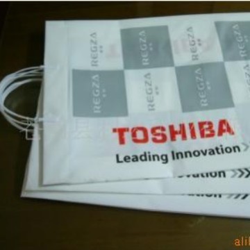 厂家值供PE插耳手提塑料袋插耳手提袋