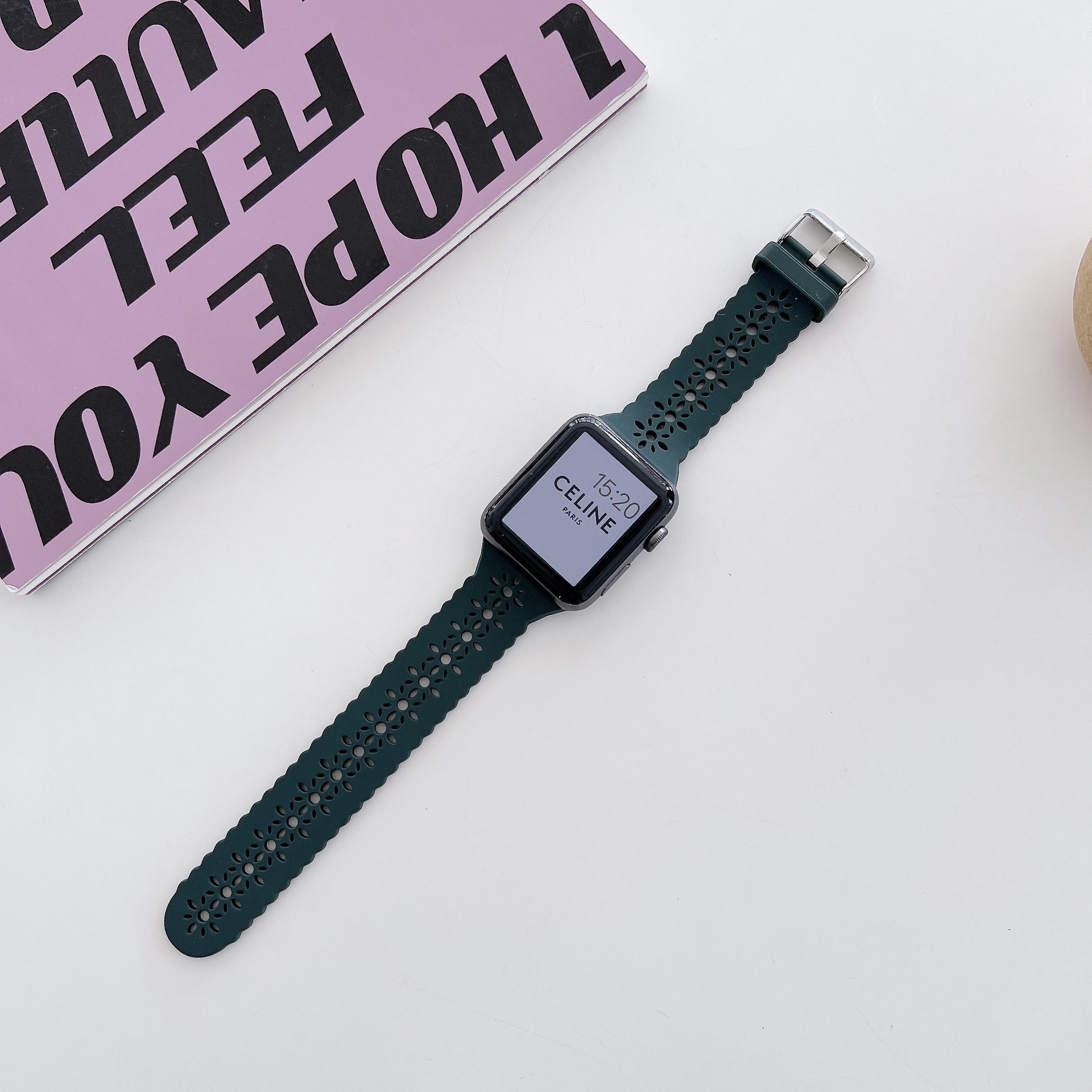 Apple, силиконовый ремешок для часов