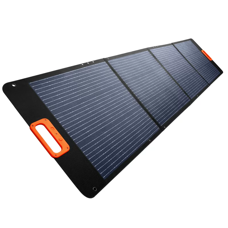 Folding bag solar-powered, battery, waterproof single crystal, 100W