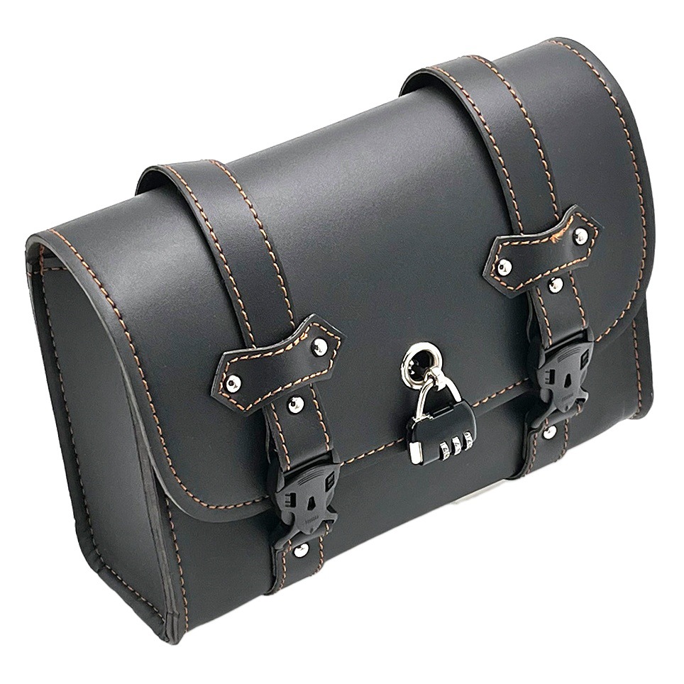 Bolsa impermeable de coche eléctrico de la motocicleta con bloqueo de contraseña kit antirrobo bolsa de cuero bolsa lateral bolsa de la cabeza del coche bolsa de cola