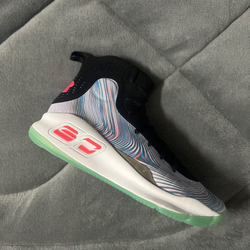 Cross-Border Curry 4Th Generation Basketball Shoes High-Top Irving Kobe Practical Sneakers Non-Slip Wear-Resistant Cushioning Casual Sports Shoes