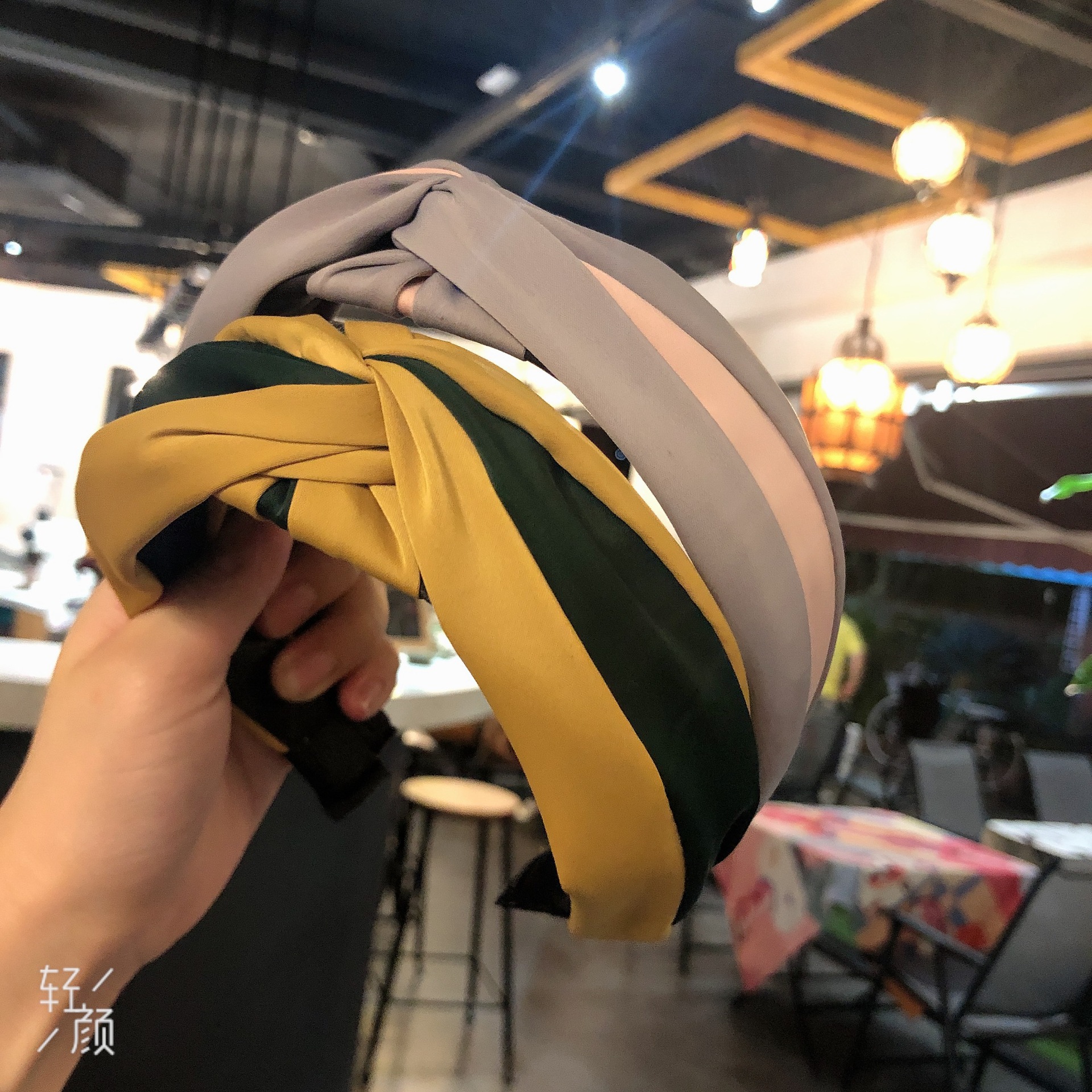 2024新款韓版發箍寬邊簡約布藝頭箍韓國髮帶打結洗臉髮飾百搭發卡