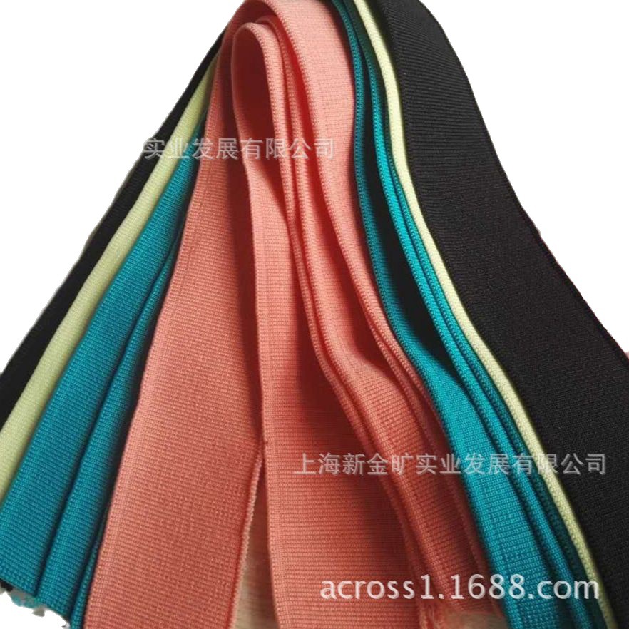 厂家供应春夏针织横机罗纹领横机领POLO衫领服装领口袖口罗纹1*1