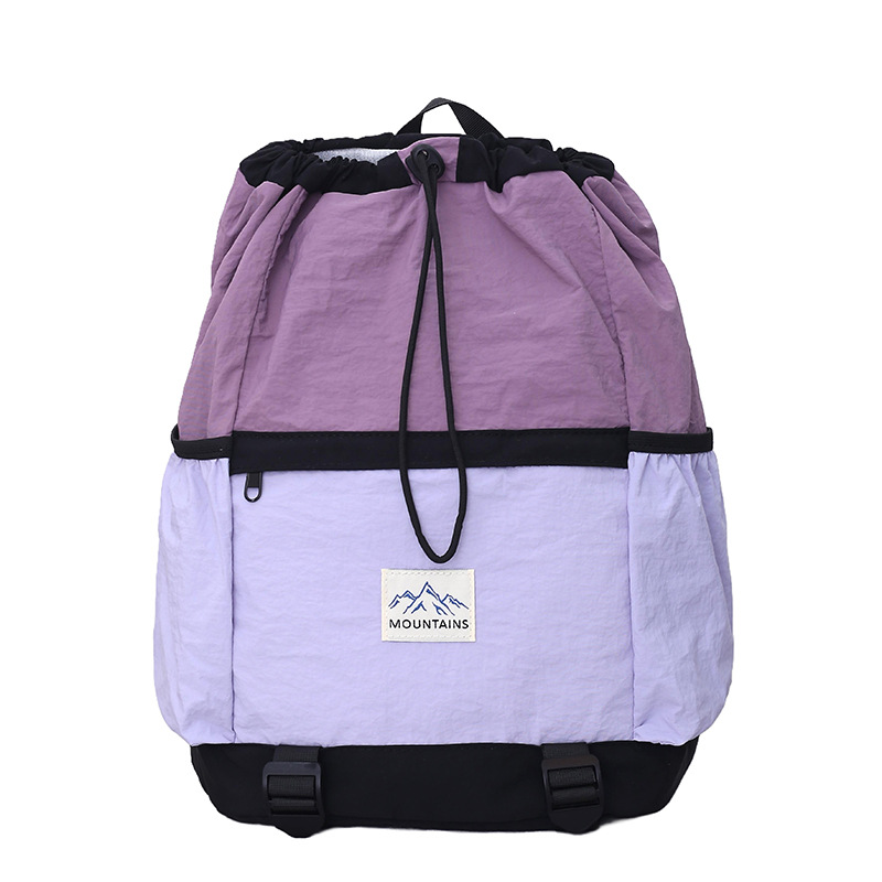 Mochila de moda coreana para niños y niñas, mochila de gran capacidad para estudiantes de escuela primaria, nueva mochila para niños con cuerda extranjera.